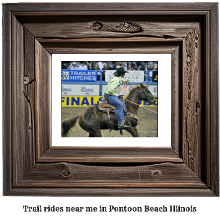 trail rides near me in Pontoon Beach, Illinois